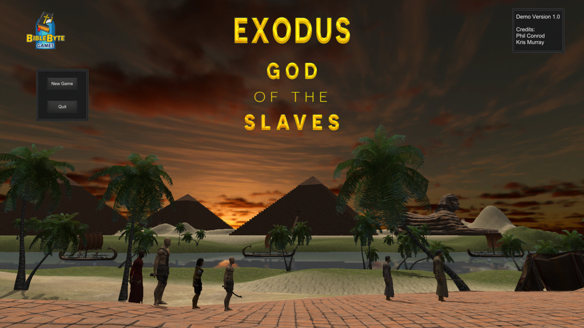Exodus: God of the Slaves Prototype Vertical Game Slice Demo at the 2017 CGDC
