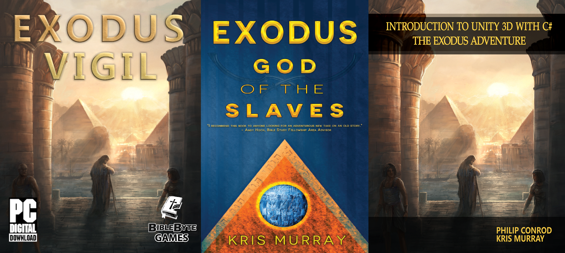 Exodus Vigil PC Game – Episode #1 Bundled with the Introduction to Unity 3D Using C#: Exodus Adventure Game Design and Development Tutorial textbook